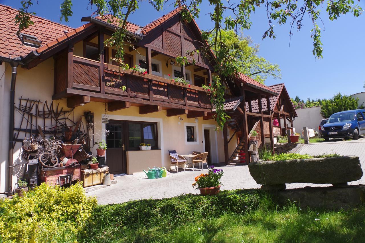 Penzion U Candru Vyšší Brod Exteriör bild