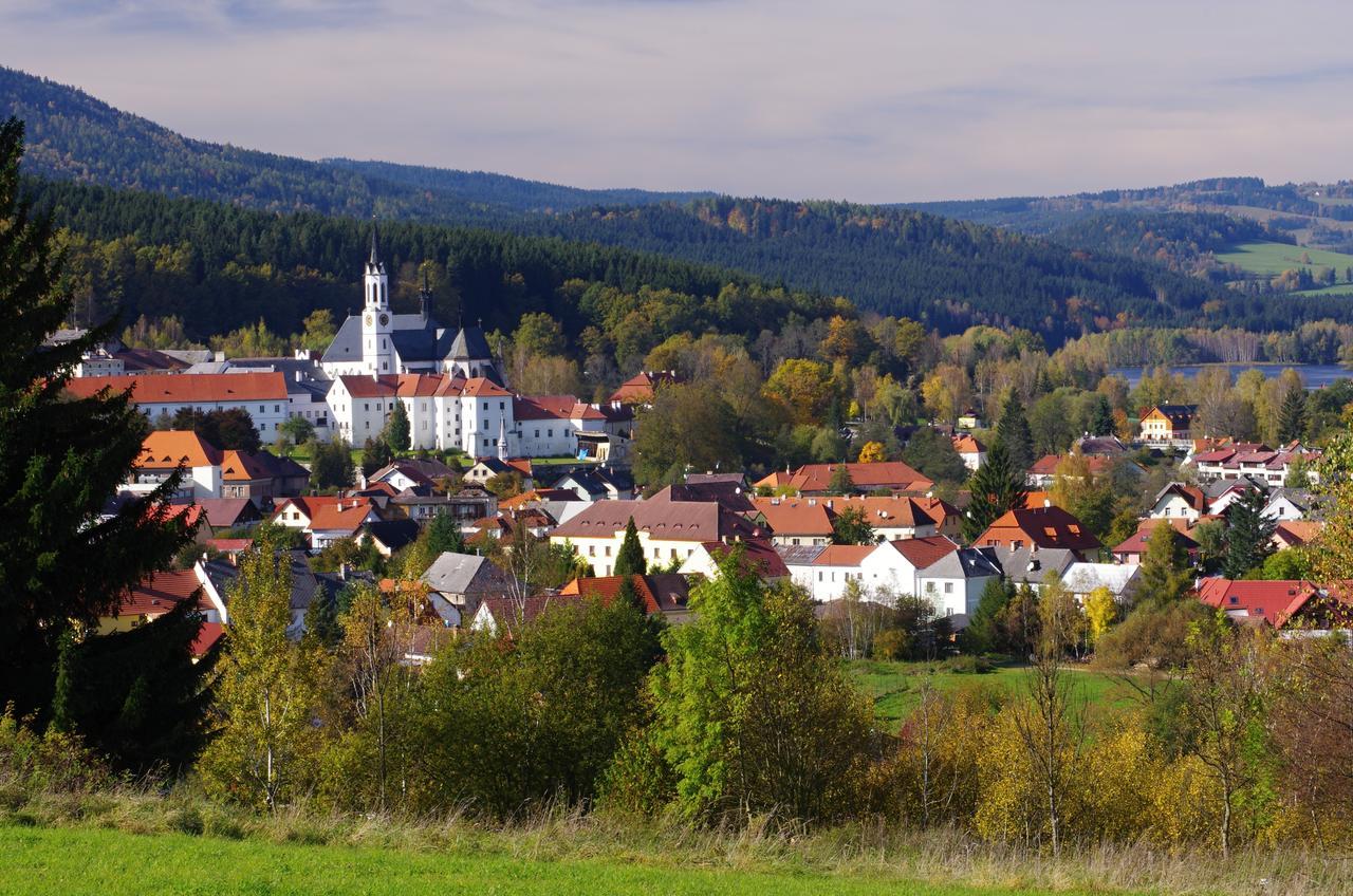 Penzion U Candru Vyšší Brod Exteriör bild