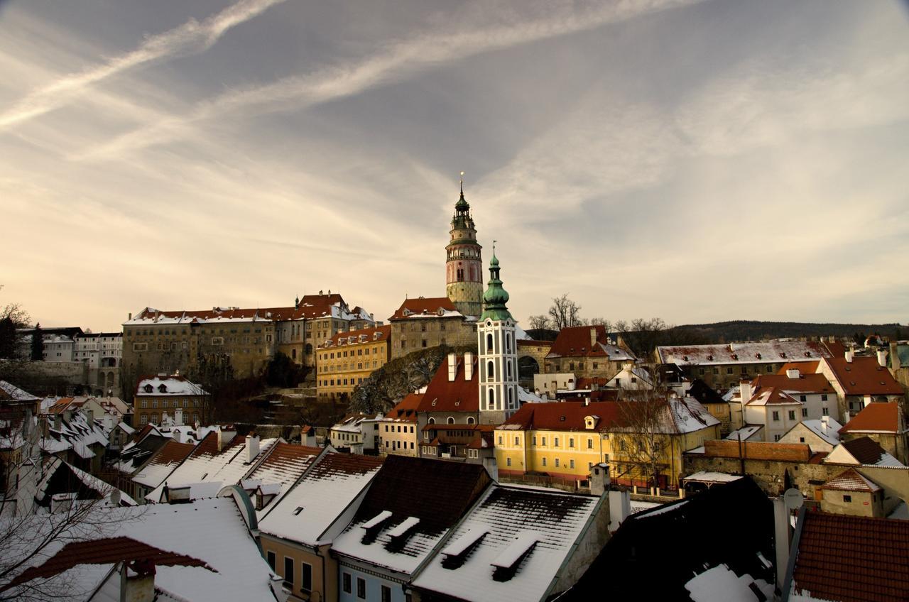 Penzion U Candru Vyšší Brod Exteriör bild